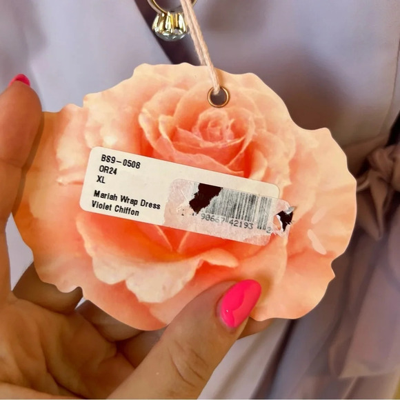 NWT Show Me Your MuMu Mariah High Low Wrap Dress - Picture 2 of 6